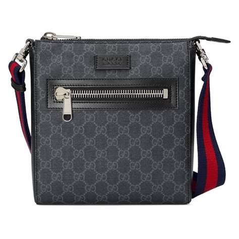 black gucci bag mens|gucci men body bag.